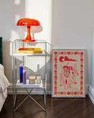 A print with two lesbian cowgirls.