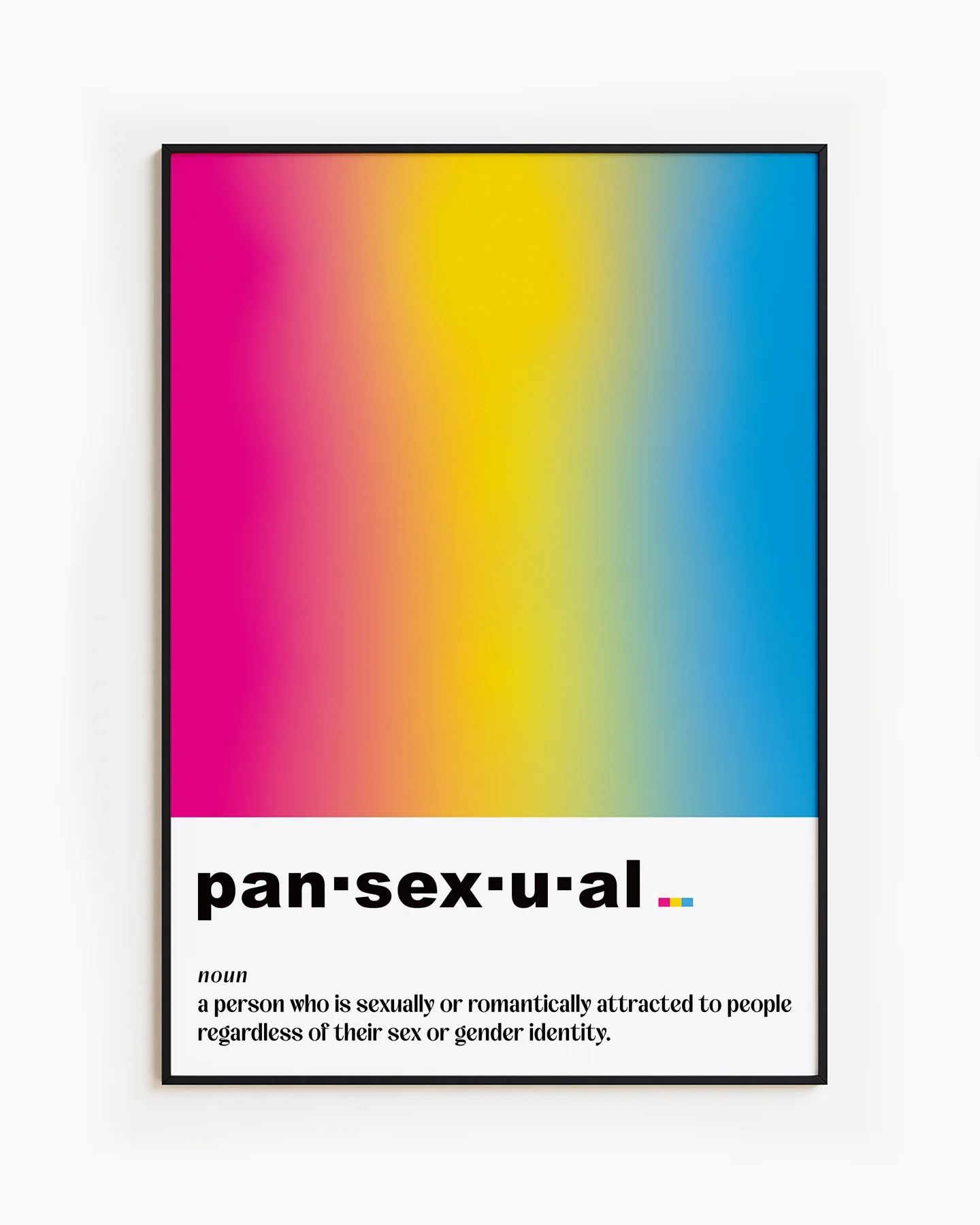 A pansexual poster.