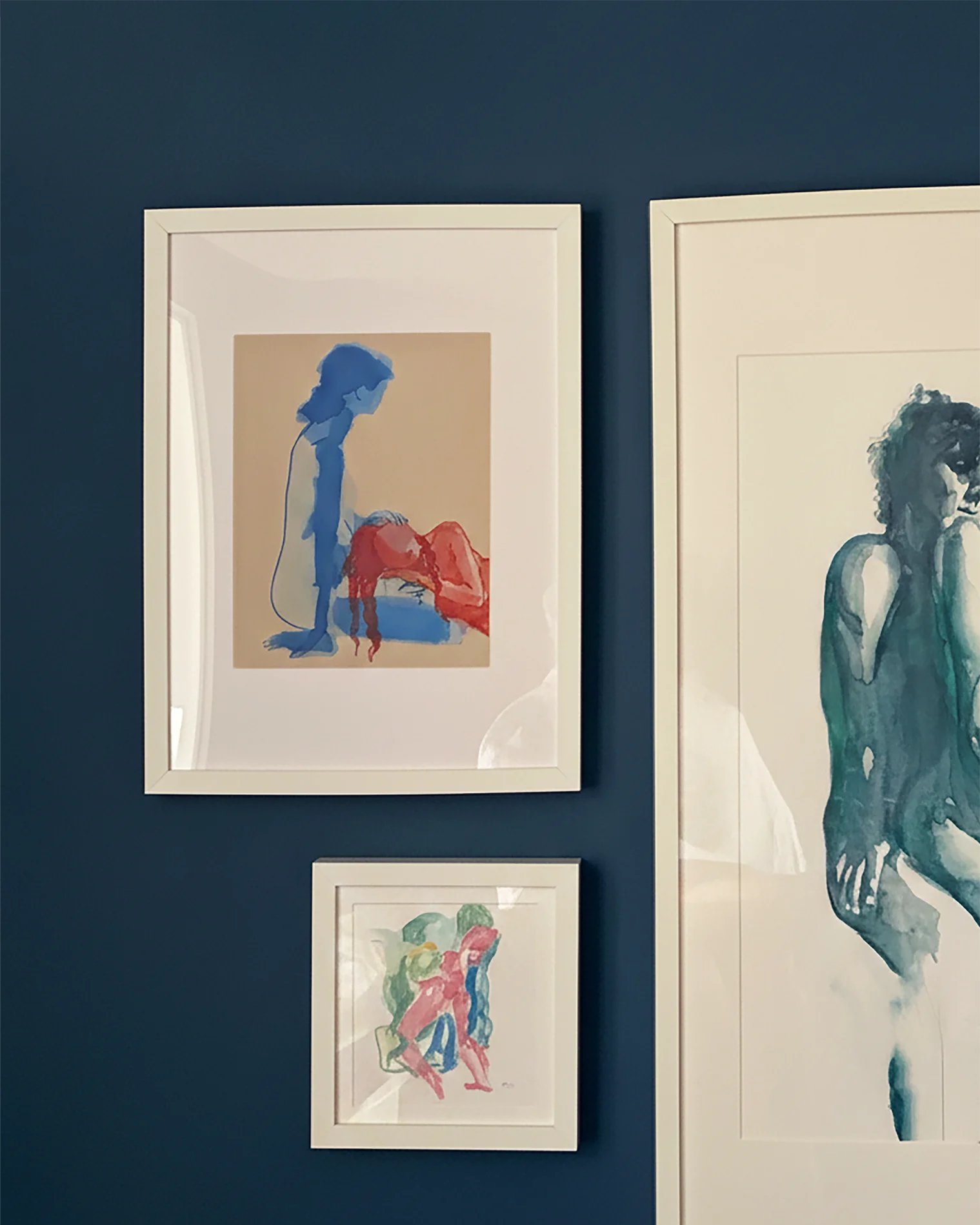 A review image of a poster on a wall from a customer.