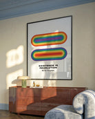 A gay pride poster.