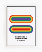 A gay pride poster.