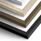 Image of colored wooden pine frames.