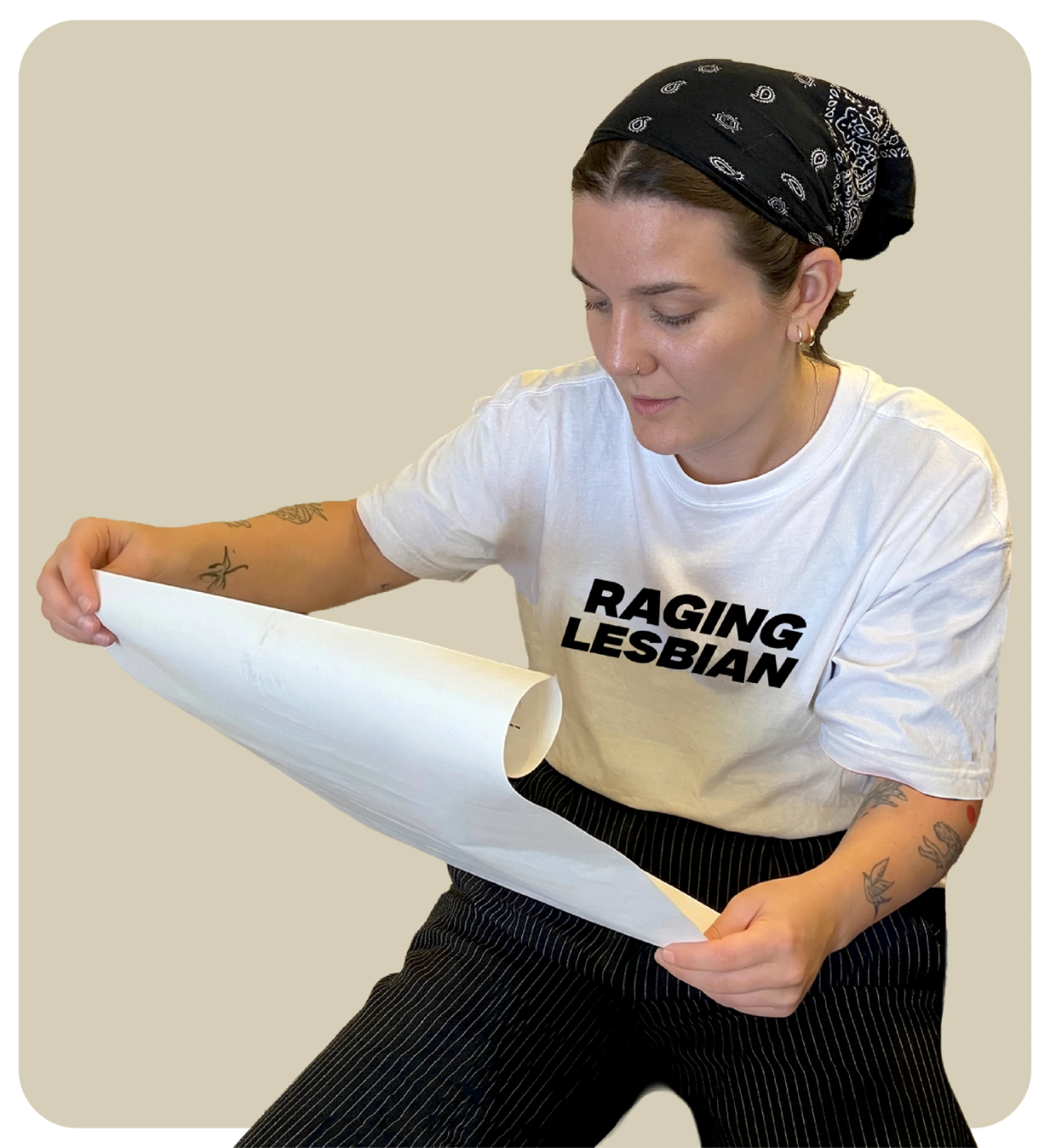 Photo of QUEERWALL creator, Amelia.