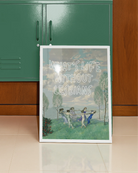 Postern föreställer sex kvinnor, dansandes i en ring, med texten 'WHAT'S LIFE WITHOUT LESBIANS."